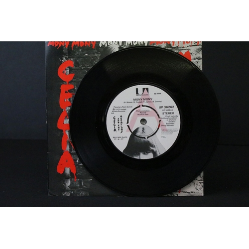 1042 - Vinyl - Celia And The Mutations / The Stranglers – Mony Mony 7” single on United Artists Records – U... 