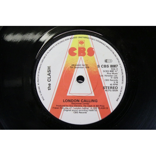 1044 - Vinyl - The Clash – London Calling / Armagideon Time 7” single on CBS Records - S CBS 8087, Original... 