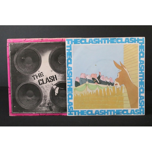 1045 - Vinyl - 2 The Clash demo promo 7” singles to include: English Civil War (Johnny Comes Marching Home)... 