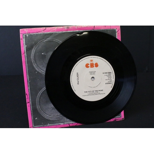 1045 - Vinyl - 2 The Clash demo promo 7” singles to include: English Civil War (Johnny Comes Marching Home)... 