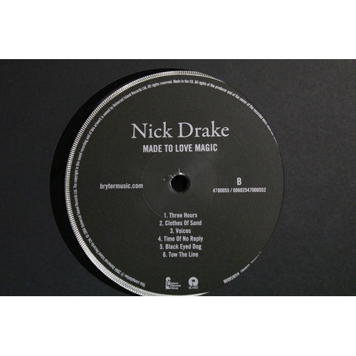 349 - Vinyl - 2 recent release albums by Nick Drake to include: Made To Love Magic (Island Records – 47000... 