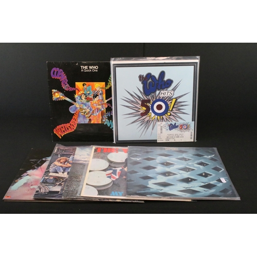 420 - Vinyl / memorabilia - 7 albums by The Who to include: The Who Hits 50! (Polydor – 3794051, UK / EU 2... 