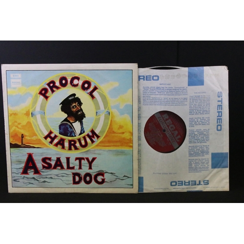 421 - Vinyl - 4 Original UK 1st pressing Psych / Prog Rock albums to include: Procol Harum – A Salty Dog (... 