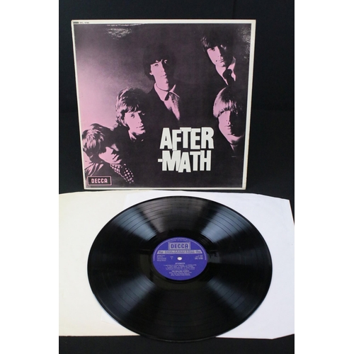 422 - Vinyl - 5 Rolling Stones albums to include: Aftermath (UK stereo boxed Decca) EX, Big Hits (High Tid... 