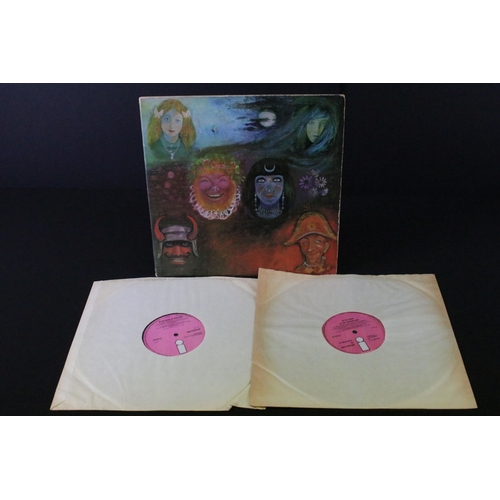 510 - Vinyl - King Crimson In The Wake Of Poseidon (Island ILPS 9127, original UK pink 'i' labels, texture... 