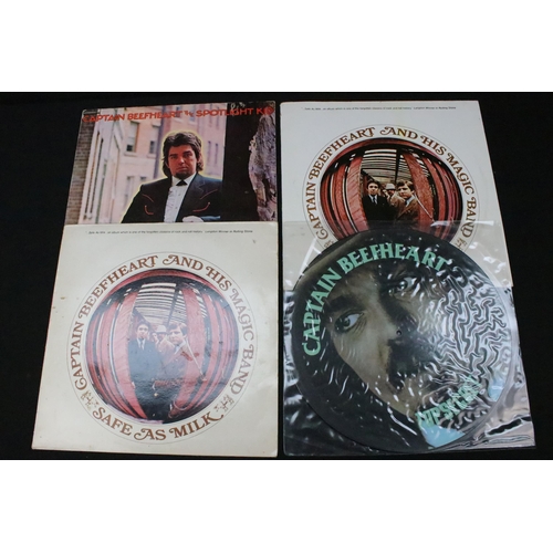 443 - Vinyl - Approx 70 rock & pop LPs to include Captain Beefheart x 13 (inc pic disc), Talking Heads x 6... 