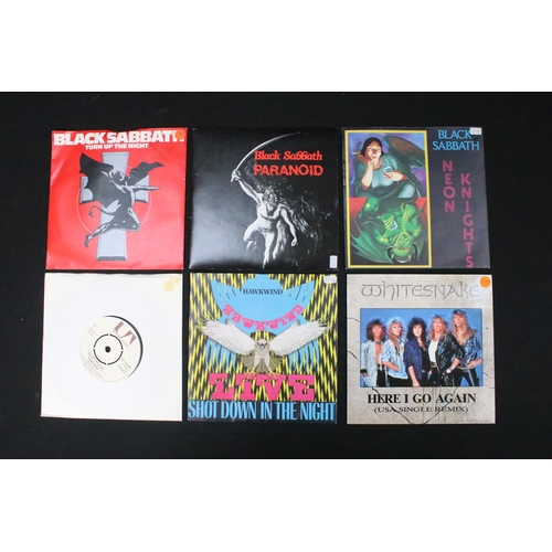 459 - Vinyl - Over 120 Classic Rock / Heavy Rock 7