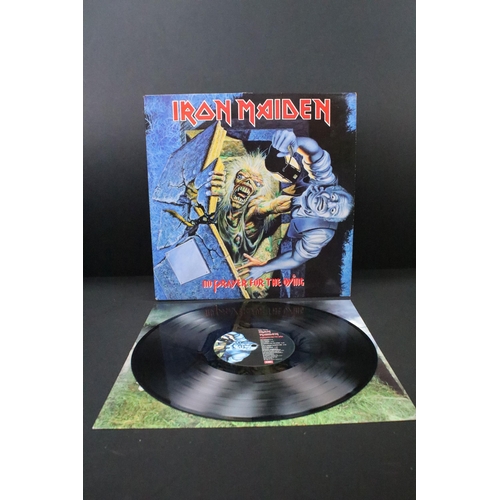 467 - Vinyl - 3 albums and 3 x 7” singles by Iron Maiden to include: Somewhere In Time (EMC 3512, UK 1986,... 