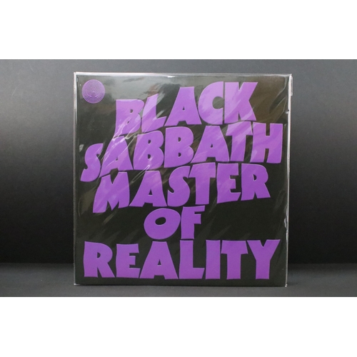 468 - Vinyl - 5 Black Sabbath albums to include: Black Sabbath (BMGRM053LP, 50th anniversary 180g), Parano... 