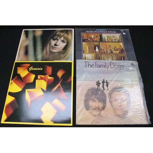 259 - Vinyl – Over 75 Rock & Pop LPs to include Marianne Faithful, Genesis, Kate Bush, Family, Family Dogg... 