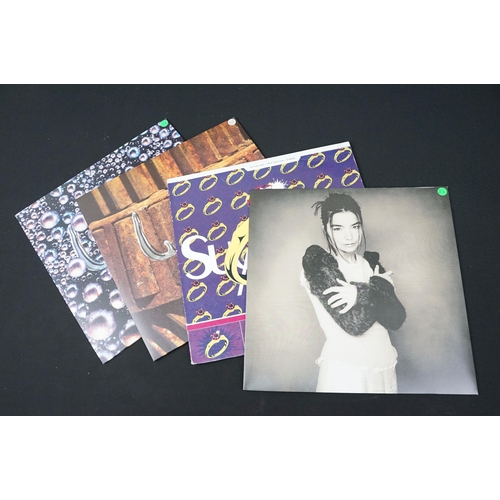 458 - Vinyl - 5 Bjork / Sugarcubes LPs, 2 box sets, 16 12