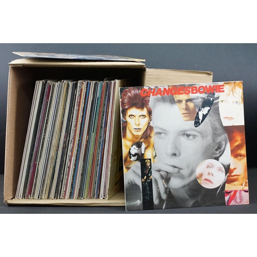 557 - Vinyl - Over 50 Rock & Pop LPs to include David Bowie, REM, Tears For Fears, Big Country, The Housem... 