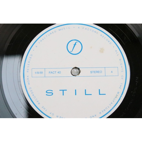 1021 - Vinyl - Joy Division – Still on Factory – FACT 40. Clothbound 