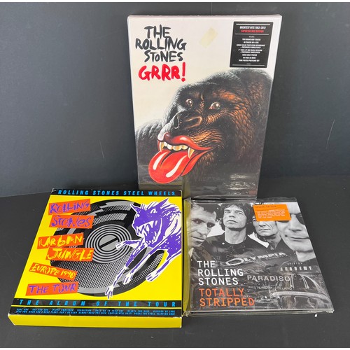 121A - Vinyl / CD / DVD - 3 The Rolling Stones box sets to include Grrr Greatest Hits Box Set 1962 - 2012 s... 