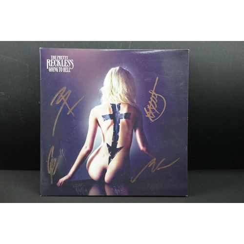 183 - Vinyl / Autographs - 8 recent release / reissue LPs to include Halestorm x 2 (ltd edn coloured vinyl... 