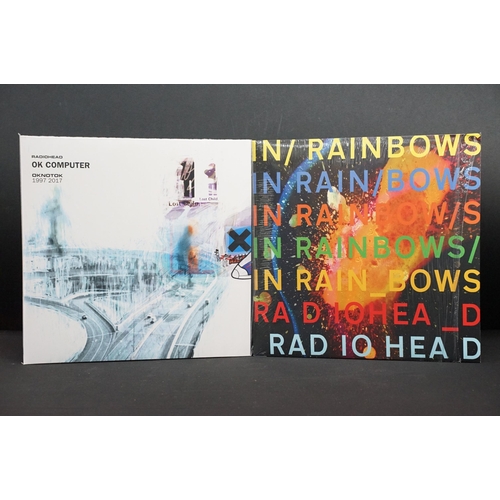 415 - Vinyl - 2 albums by Radiohead to include: In Rainbows (XL Recordings – XLLP 324, original UK / EU 20... 