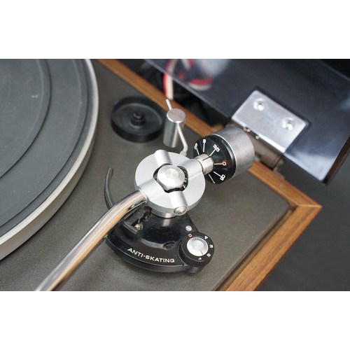 1398 - Hi-Fi - 2 Pioneer belt driven turntables to include a PL-12D and a PL-514 along with a Roland MC303