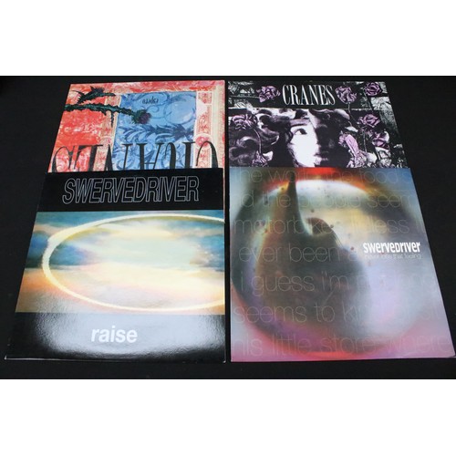 382 - Vinyl - 5 Indie / Shoegaze / Alternative albums and 16 x 12” to include: The Cranes - 2 albums and 6... 