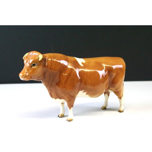 49 - Beswick Guernsey bull Ch. Sabrina's Sir Richmond, 14th model example