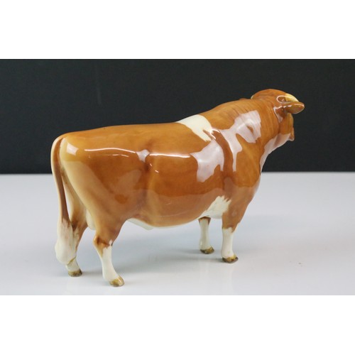 49 - Beswick Guernsey bull Ch. Sabrina's Sir Richmond, 14th model example