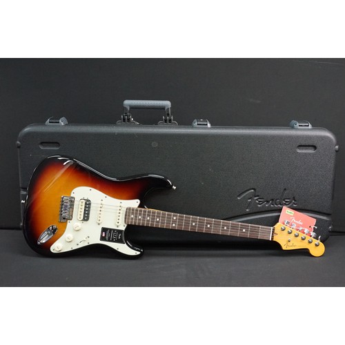 1401 - Guitar - Fender American Ultra Series HSS Stratocaster with Fender hardcase.  Serial number US191***... 