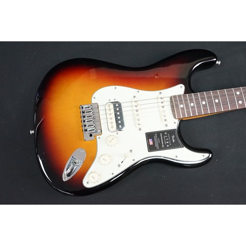 1401 - Guitar - Fender American Ultra Series HSS Stratocaster with Fender hardcase.  Serial number US191***... 