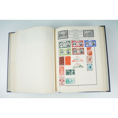 216 - A collection of British, Commonwealth and world stamps contained within a Diplomat stamp album to in... 