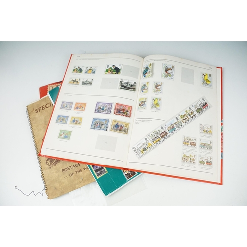 336 - Collection of stamps to include Victorian and Edwardian examples including penny red, penny black, p... 