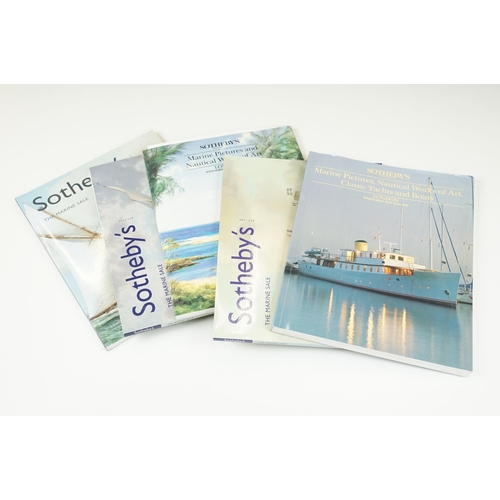 360 - Collection of 1990s and early 2000s Sotheby's auction catalogues, subjects to include Nelson and Nap... 