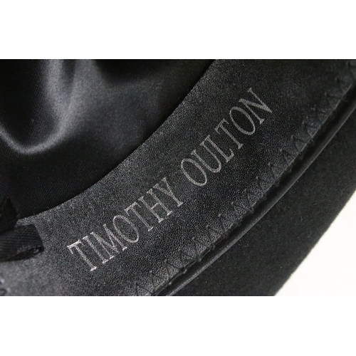 172 - Timothy Oulton bowler hat, size 57cm presented in hat box