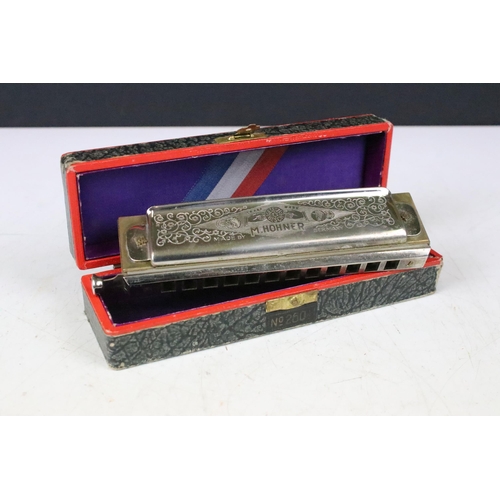 181 - M. Hohner ‘ The Super Chromonica ‘ harmonica, in original C box