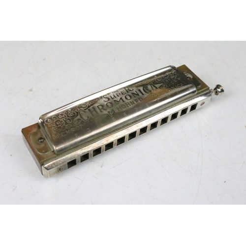 181 - M. Hohner ‘ The Super Chromonica ‘ harmonica, in original C box