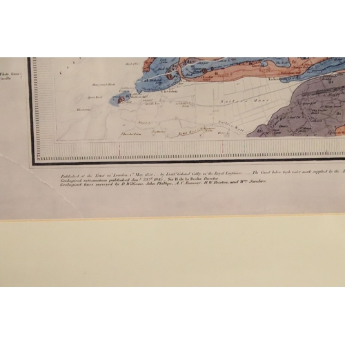 486 - Geological Survey of Great Britain, Topographical Department, War Office Mar 13 1867, later colour c... 