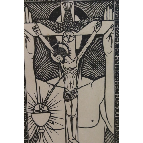 530 - Eric Gill (British, 1882 - 1940), The Resurrection, woodcut, 16 x 10.5cm, Eric Gill (British, 1882 -... 