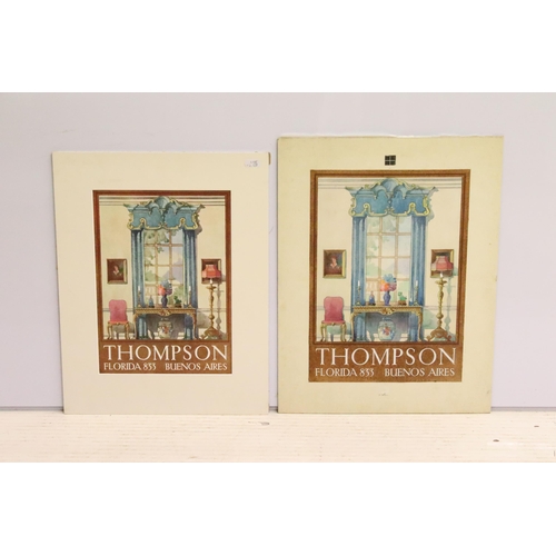 534 - Rosina Bobadilla (Artist / Illustrator), illustration inscribed ' Thompson Buenos Aires', watercolou... 