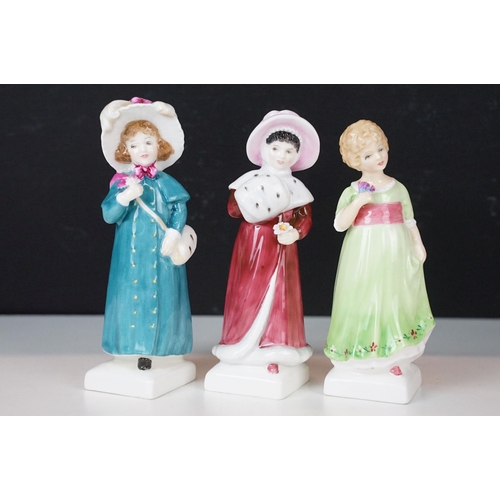 31 - Royal Doulton Classics 'The Land Girl' No. 918/2,500 and Giuseppe Armani Florence 'Charlie' clown fi... 