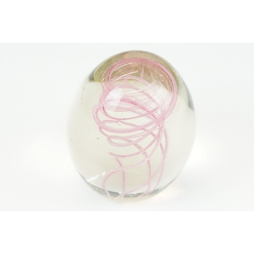 64 - Collection of paperweights to include, dandelion, apple design, Cape cod c.2003, Haford Grange c.199... 