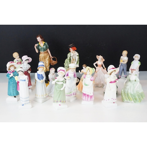 31 - Royal Doulton Classics 'The Land Girl' No. 918/2,500 and Giuseppe Armani Florence 'Charlie' clown fi... 