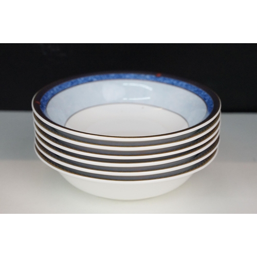 108 - Quantity of Wedgwood 'Valencia' bone China tableware to include six small dish plates, diameter 12.5... 