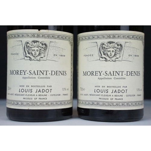 417 - Alcohol - two bottles of Louis Jadot, Morey-Saint-Denis, 1981, 75cl (2)