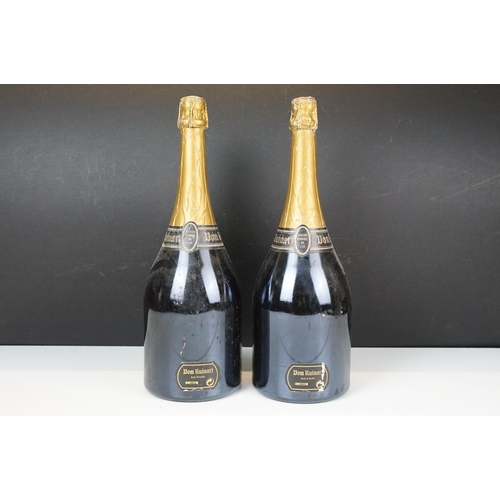 431 - Alcohol - two magnums of Dom Ruinart, Blanc de Blancs champagne, 1985, each 150cl (2)