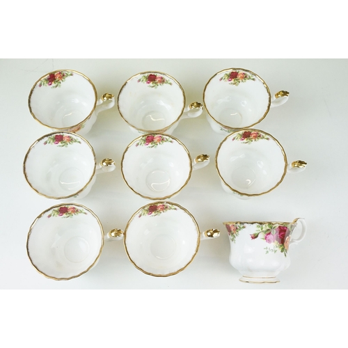 105 - Collection of Royal Albert 'Old Country Roses' China tea service items to include teapot, milk jug, ... 