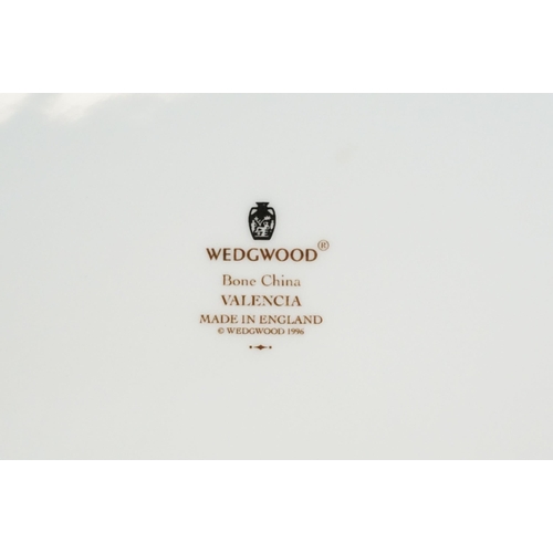 108 - Quantity of Wedgwood 'Valencia' bone China tableware to include six small dish plates, diameter 12.5... 