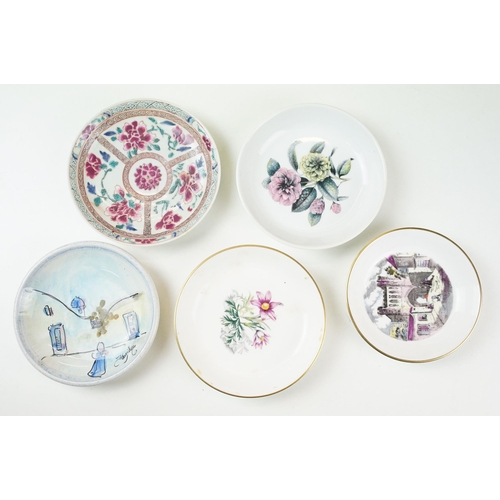 111 - Quantity of ceramics to include Royal Tudor ware plates, large Myott Son & co 'Rosemary' platter, Im... 