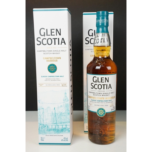 412 - Alcohol - 2 x Glen Scotia Campbeltown Single Malt Scotch Whisky, each 70cl, each boxed, Glen Keith S... 