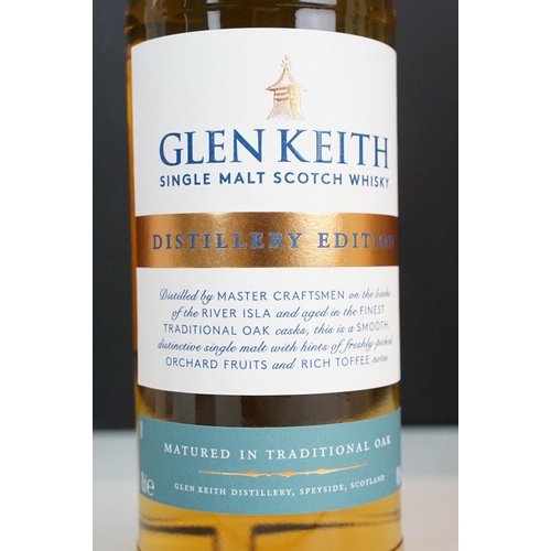 412 - Alcohol - 2 x Glen Scotia Campbeltown Single Malt Scotch Whisky, each 70cl, each boxed, Glen Keith S... 