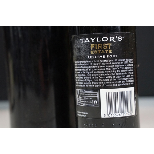 413 - Alcohol - Taylor's Late Bottled vintage port 2004, 75cl boxed, Taylor's Fine Tawny Port, Quinta De T... 