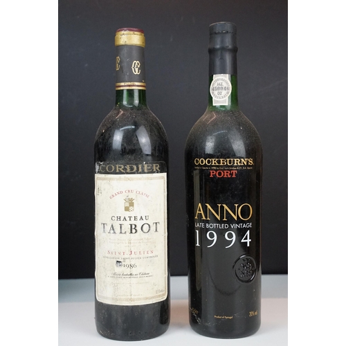 413 - Alcohol - Taylor's Late Bottled vintage port 2004, 75cl boxed, Taylor's Fine Tawny Port, Quinta De T... 