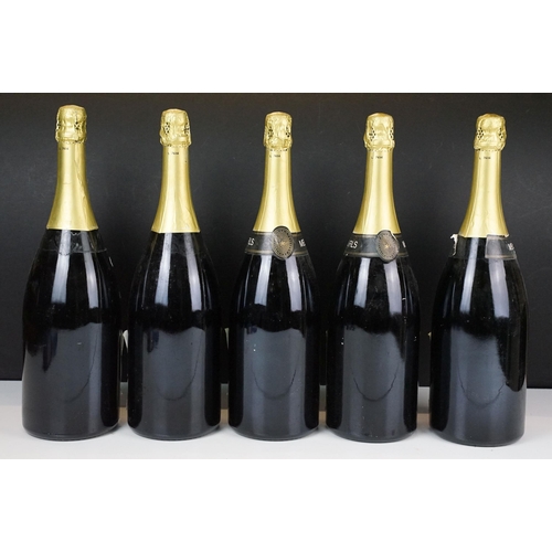 414 - Alcohol - Melnotte & Fils Champagne, Epernay, France 1500ml Magnum x 5 bottles