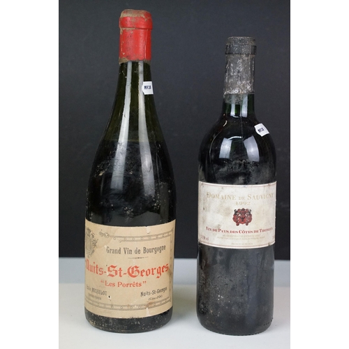 415 - Alcohol - two bottles of wine; Emile Michelot, Nuits-St-Georges 